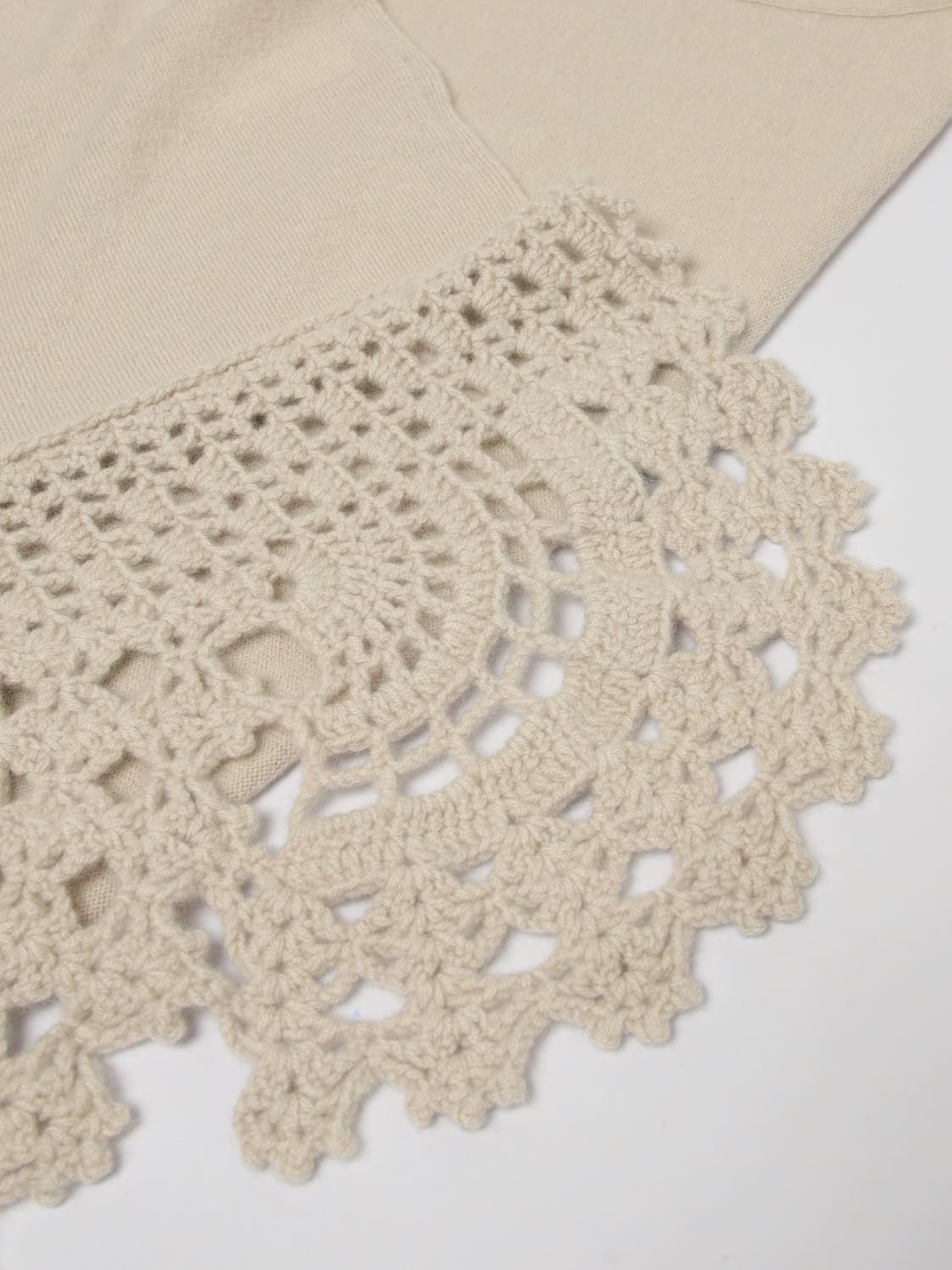 DRUMOHR SCARF: Scarf woman Drumohr, Beige - Img 3