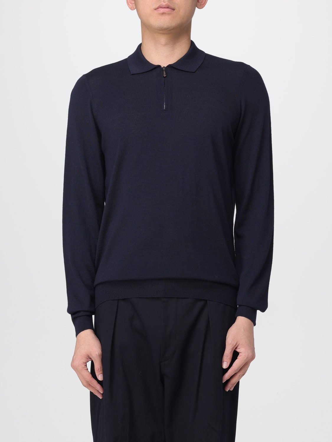 DRUMOHR POLO SHIRT: Sweater men Drumohr, Blue - Img 1
