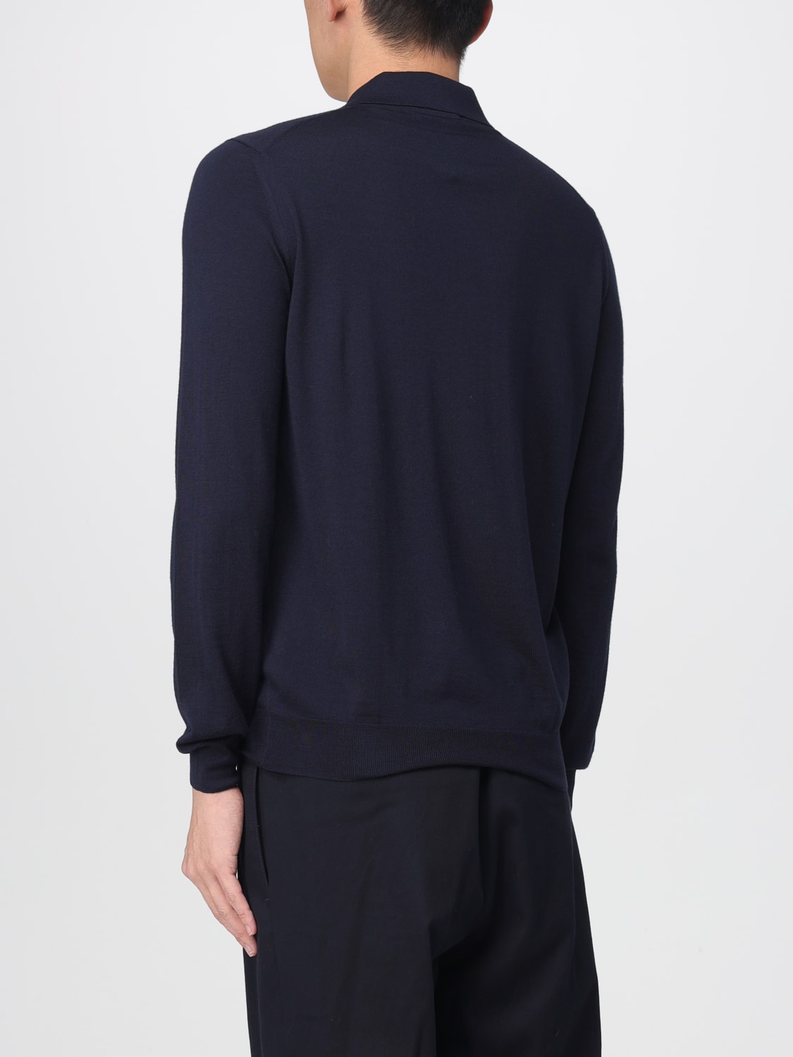 DRUMOHR POLO SHIRT: Sweater men Drumohr, Blue - Img 2