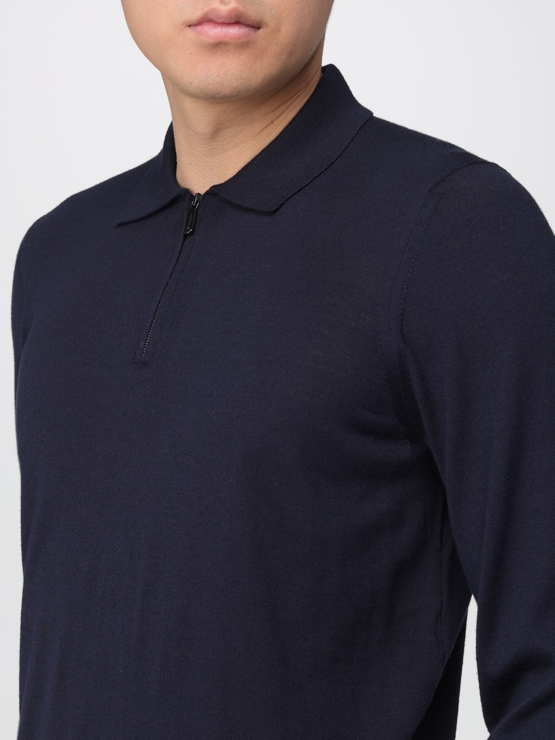 DRUMOHR POLO SHIRT: Sweater men Drumohr, Blue - Img 3