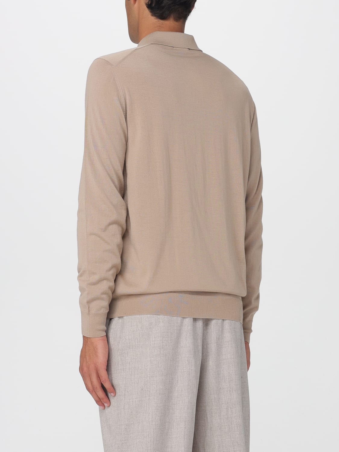 DRUMOHR POLO SHIRT: Sweater men Drumohr, Camel - Img 2