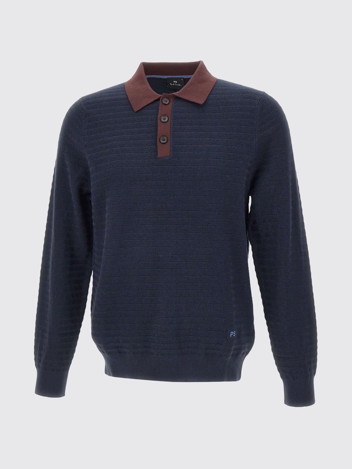 PAUL SMITH POLO SHIRT: Sweater men Paul Smith, Blue - Img 2