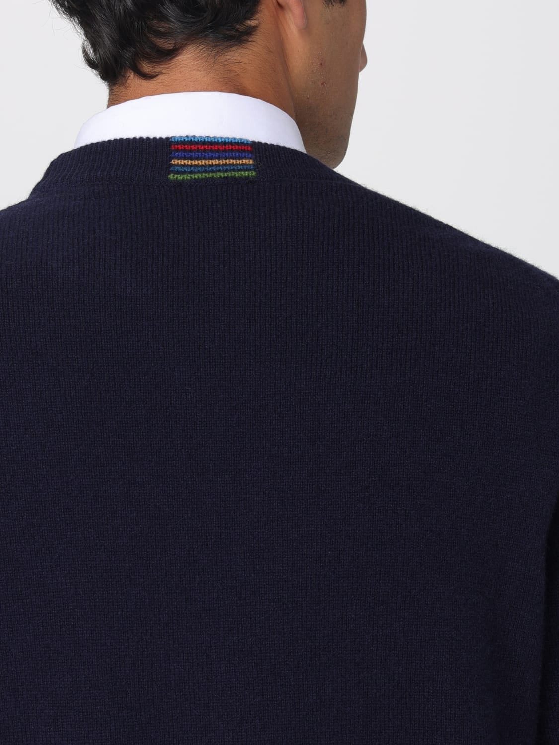 PAUL SMITH SWEATER: Cardigan men Paul Smith, Blue - Img 4