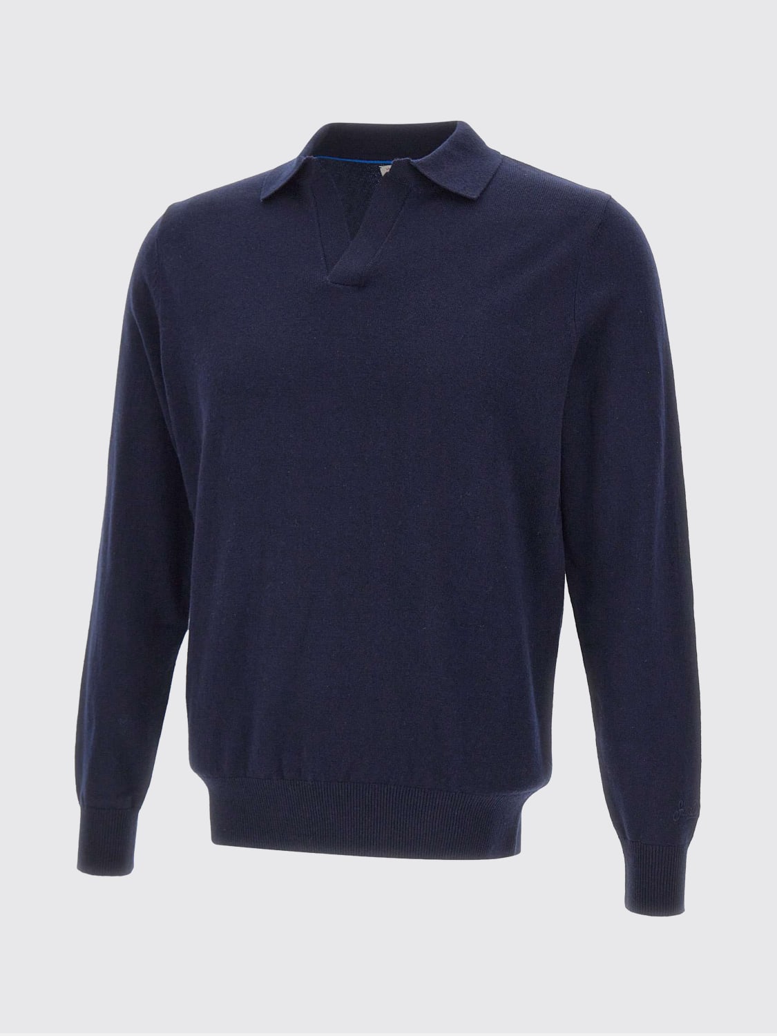 MC2 SAINT BARTH POLO: Pullover herren Mc2 Saint Barth, Blau - Img 2