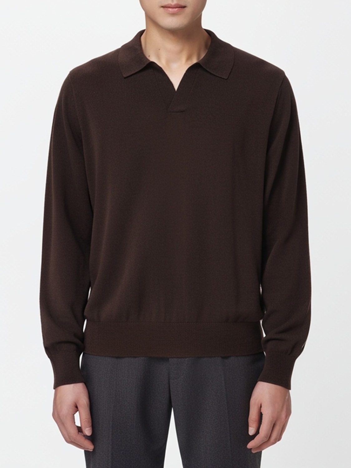 MC2 SAINT BARTH POLO: Pullover herren Mc2 Saint Barth, Braun - Img 1