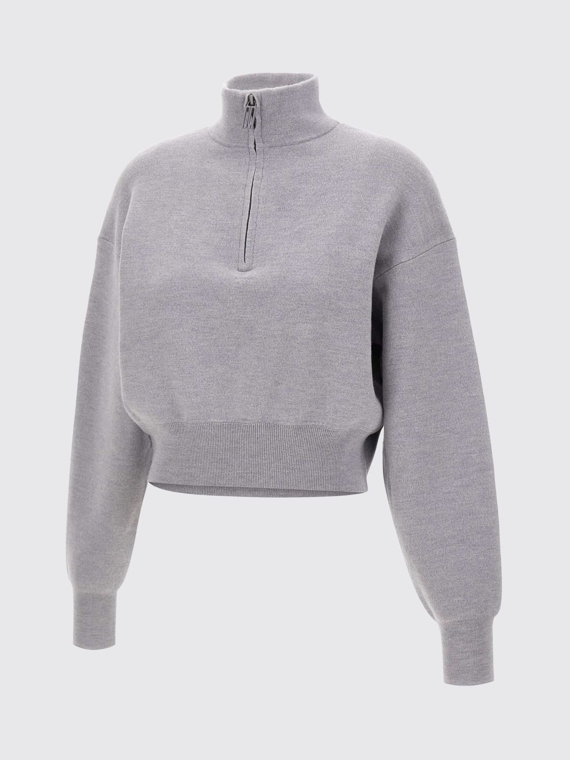 VICTORIA VICTORIA BECKHAM JERSEY: Jersey mujer Victoria Victoria Beckham, Gris - Img 2