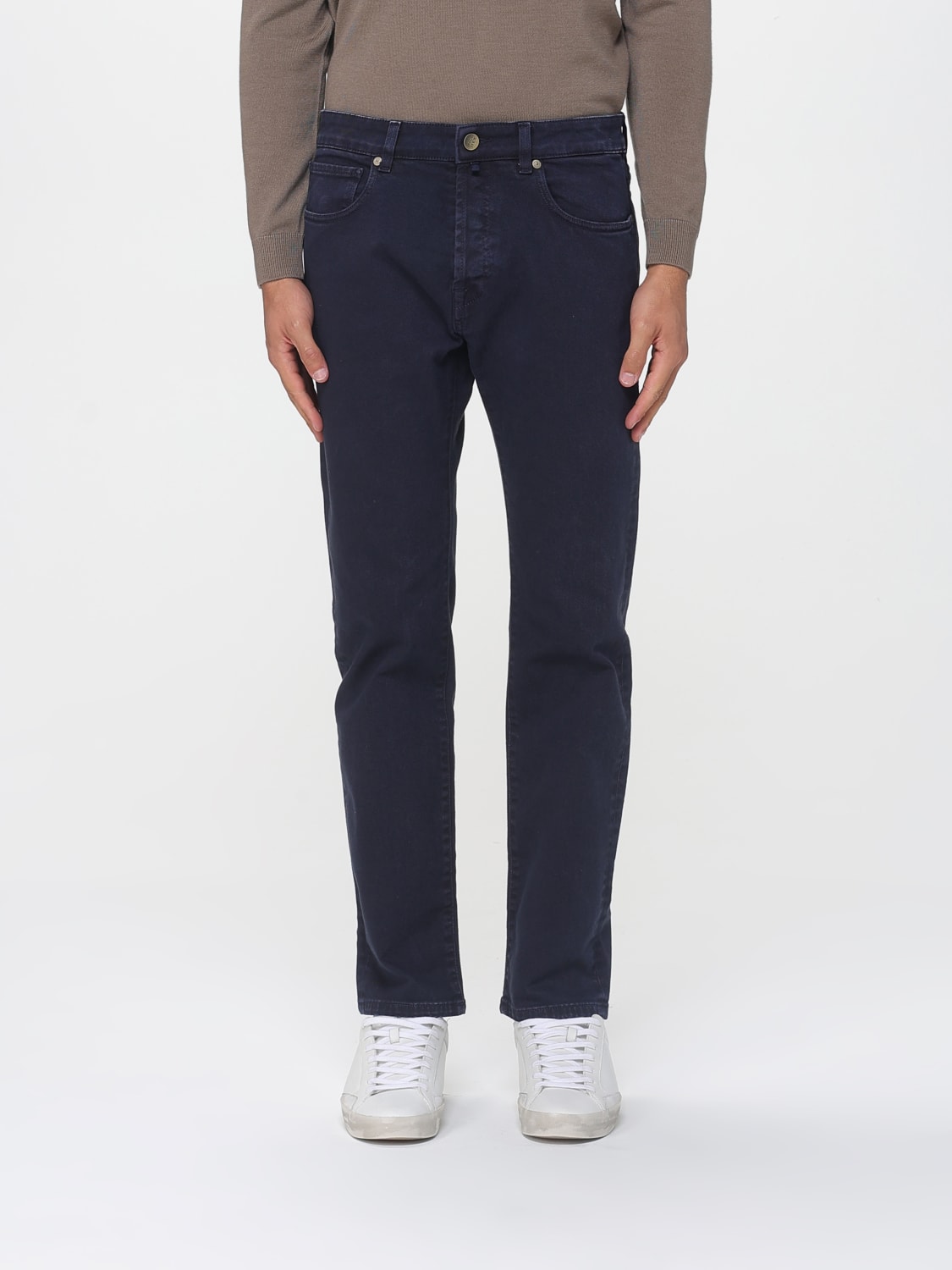 INCOTEX JEANS: Pants men Incotex, Blue - Img 1
