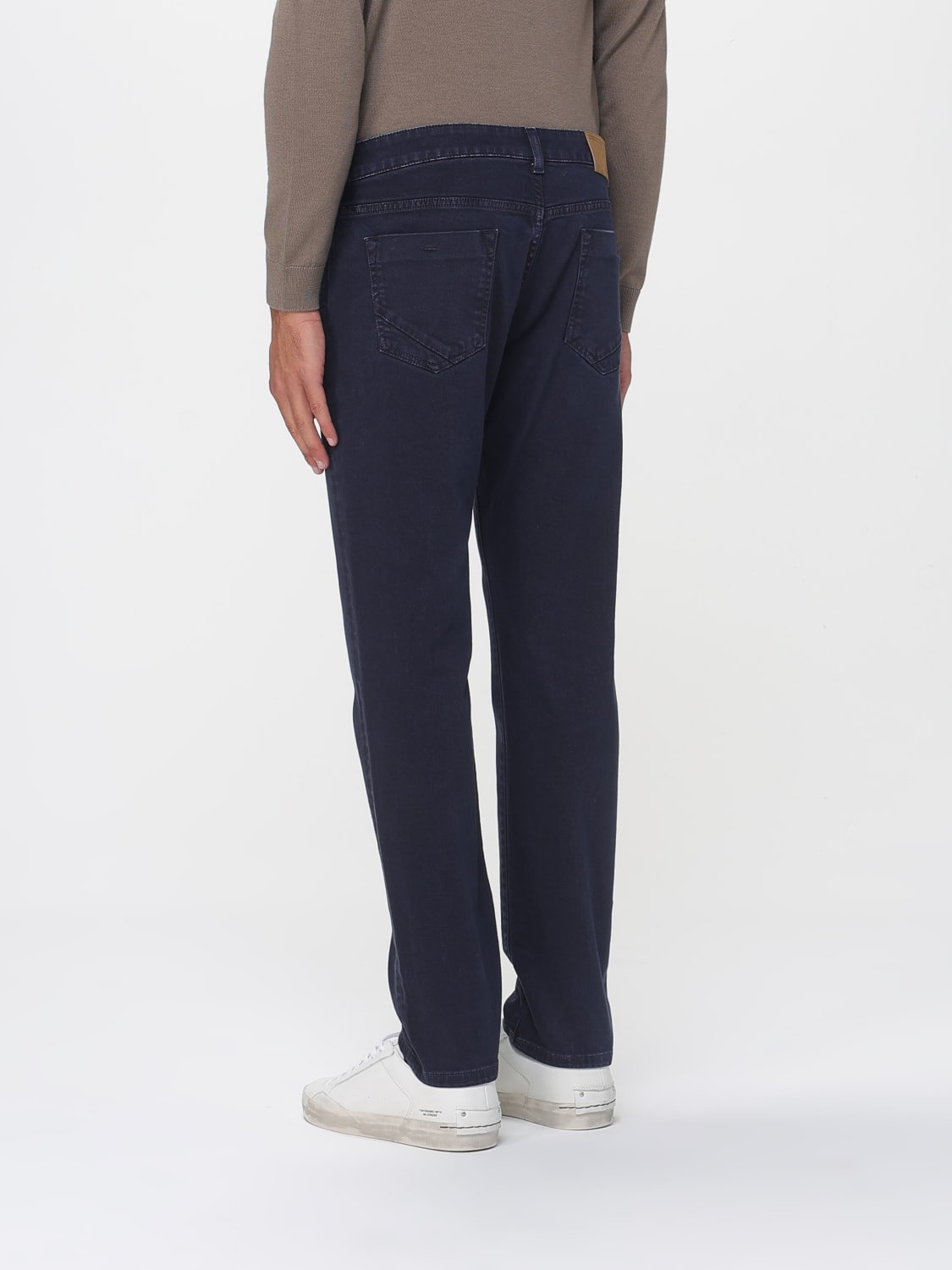 INCOTEX JEANS: Pants men Incotex, Blue - Img 2