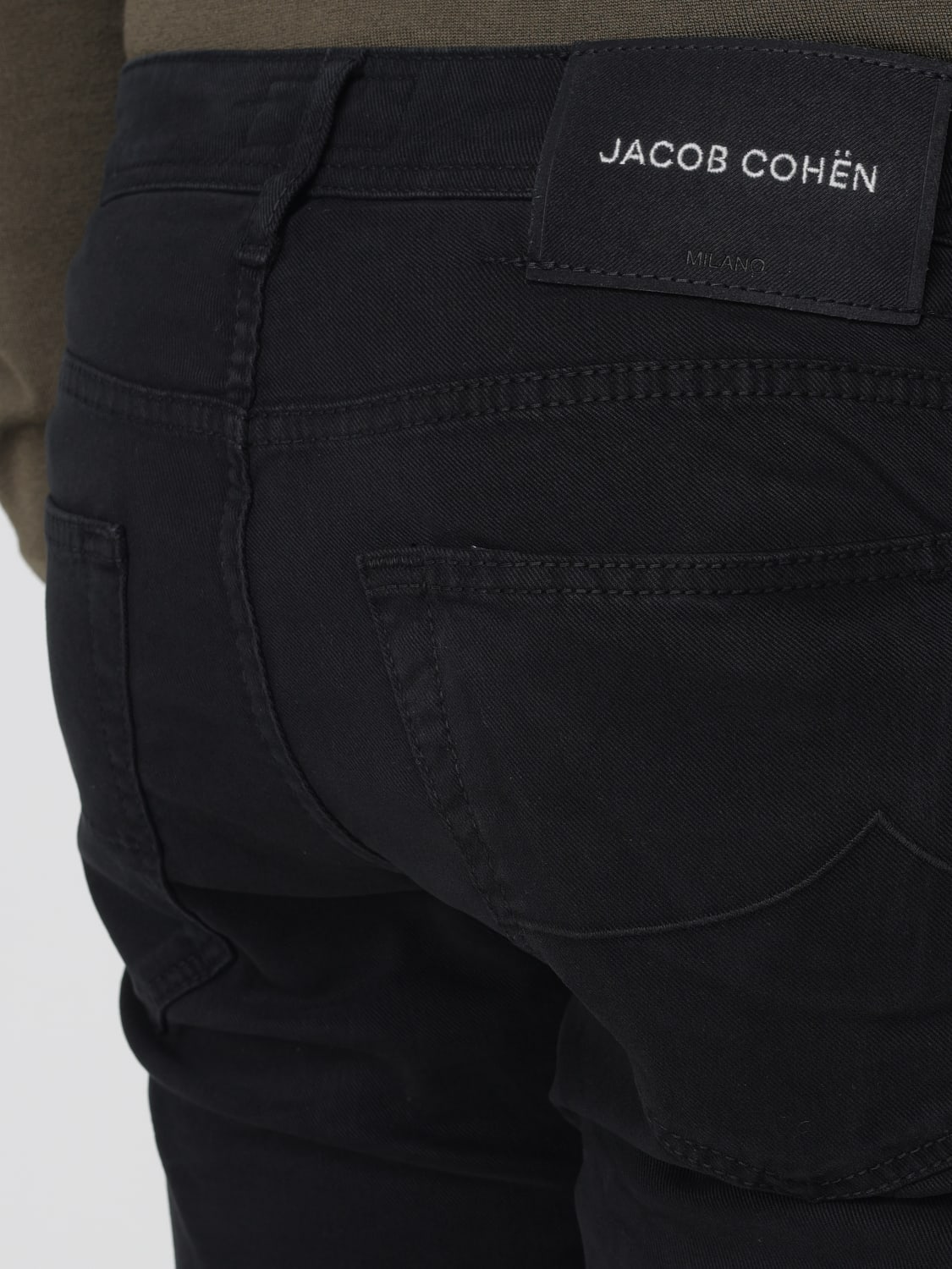 JACOB COHEN PANTS: Pants men Jacob Cohen, Black - Img 3