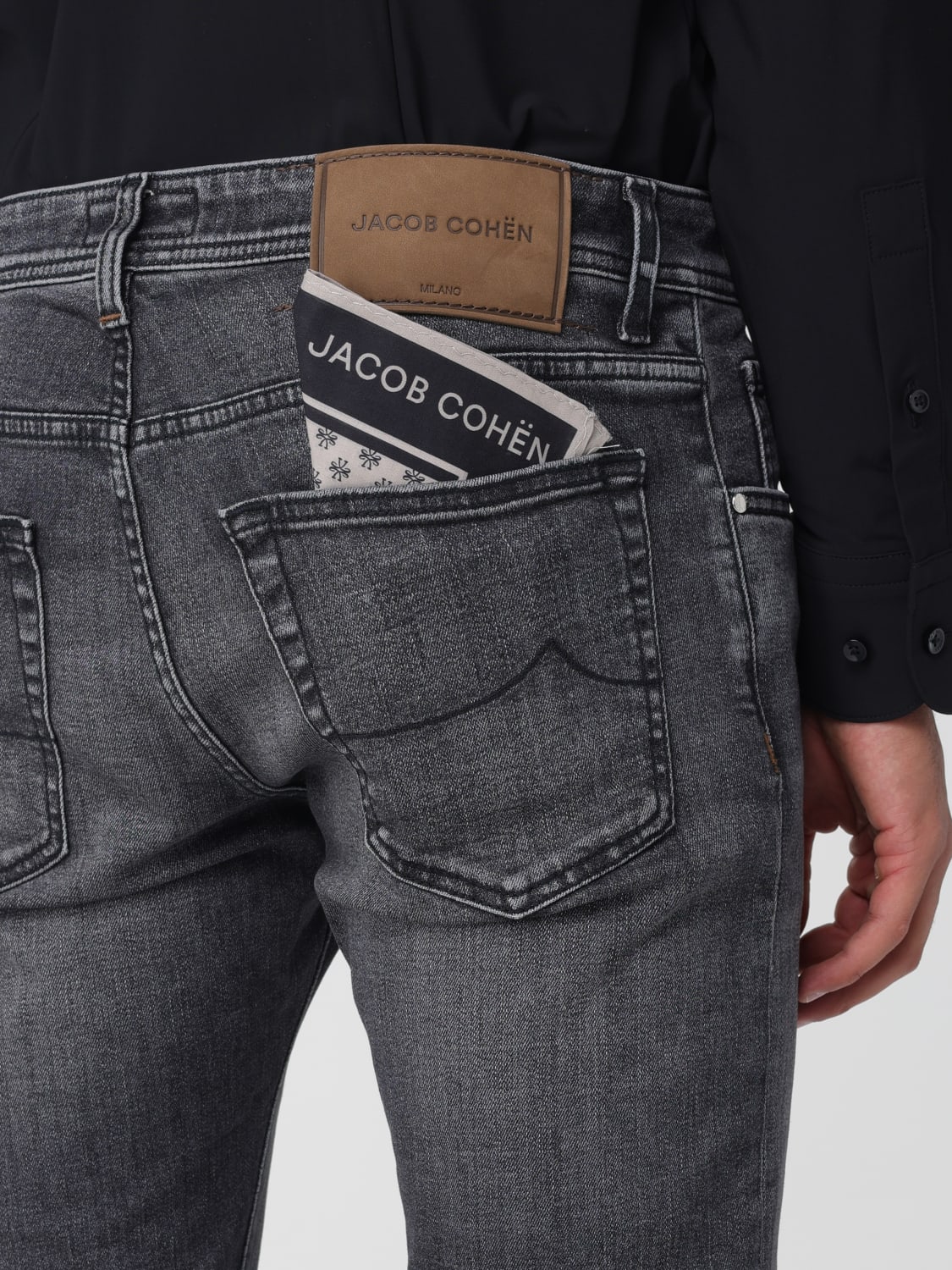 JACOB COHEN JEANS: Hose herren Jacob Cohen, Grau - Img 3
