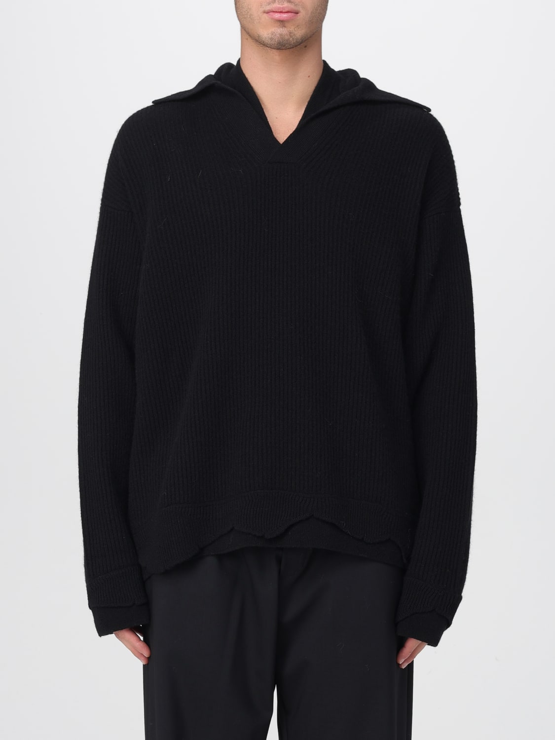 LANEUS SWEATSHIRT: Sweater men Laneus, Black - Img 1