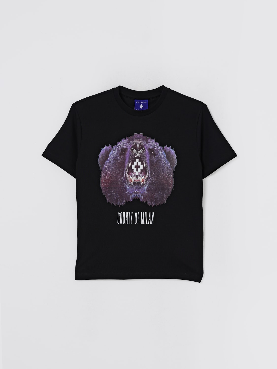 COUNTY OF MILAN T-SHIRT: T-shirt kids County Of Milan, Black - Img 1