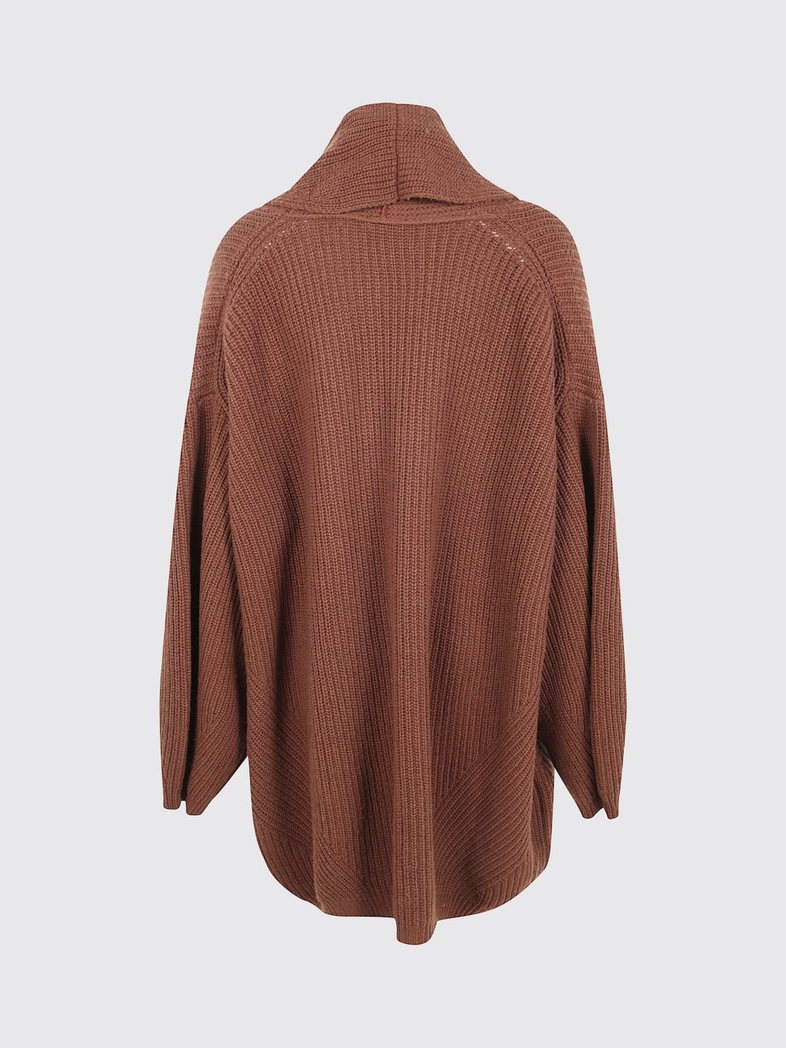 SEMICOUTURE SWEATER: Coat woman Semicouture, Brown - Img 2