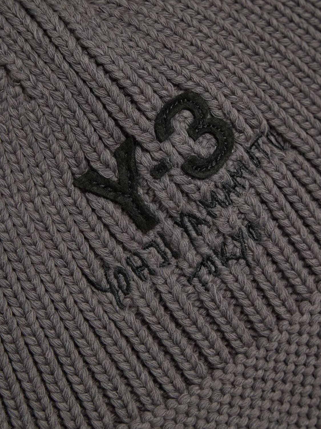 Y-3 HAT: Hat men Y-3, Grey - Img 3