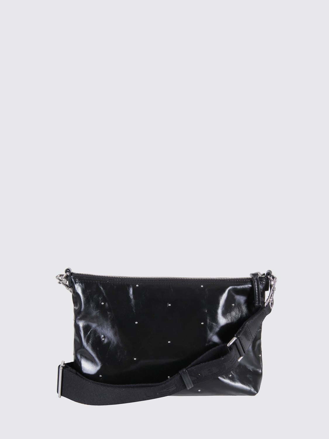 ISABEL MARANT BORSA A TRACOLLA: Borsa a tracolla in pelle Isabel Marant, Nero - Img 2