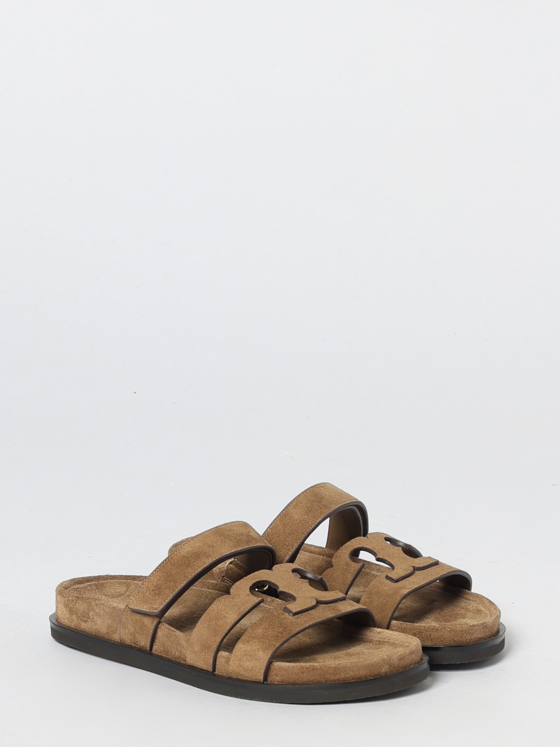 TORY BURCH FLAT SANDAL: Flat sandal woman Tory Burch, Brown - Img 2