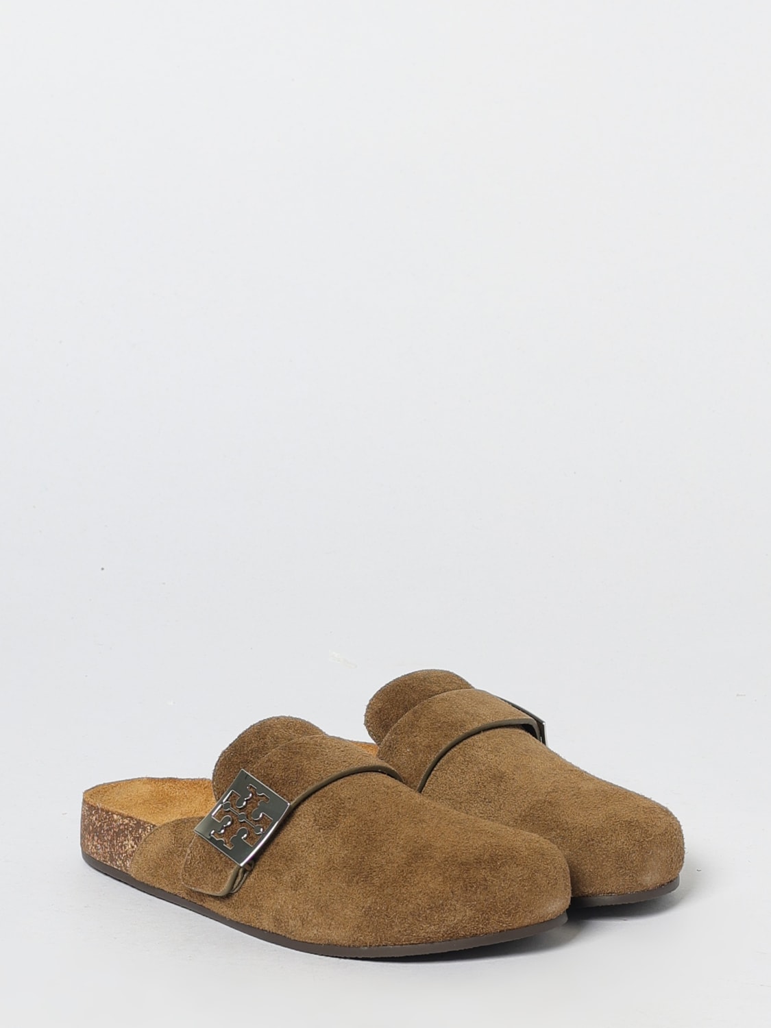 TORY BURCH FLAT SHOES: Wedge shoes woman Tory Burch, Brown - Img 2