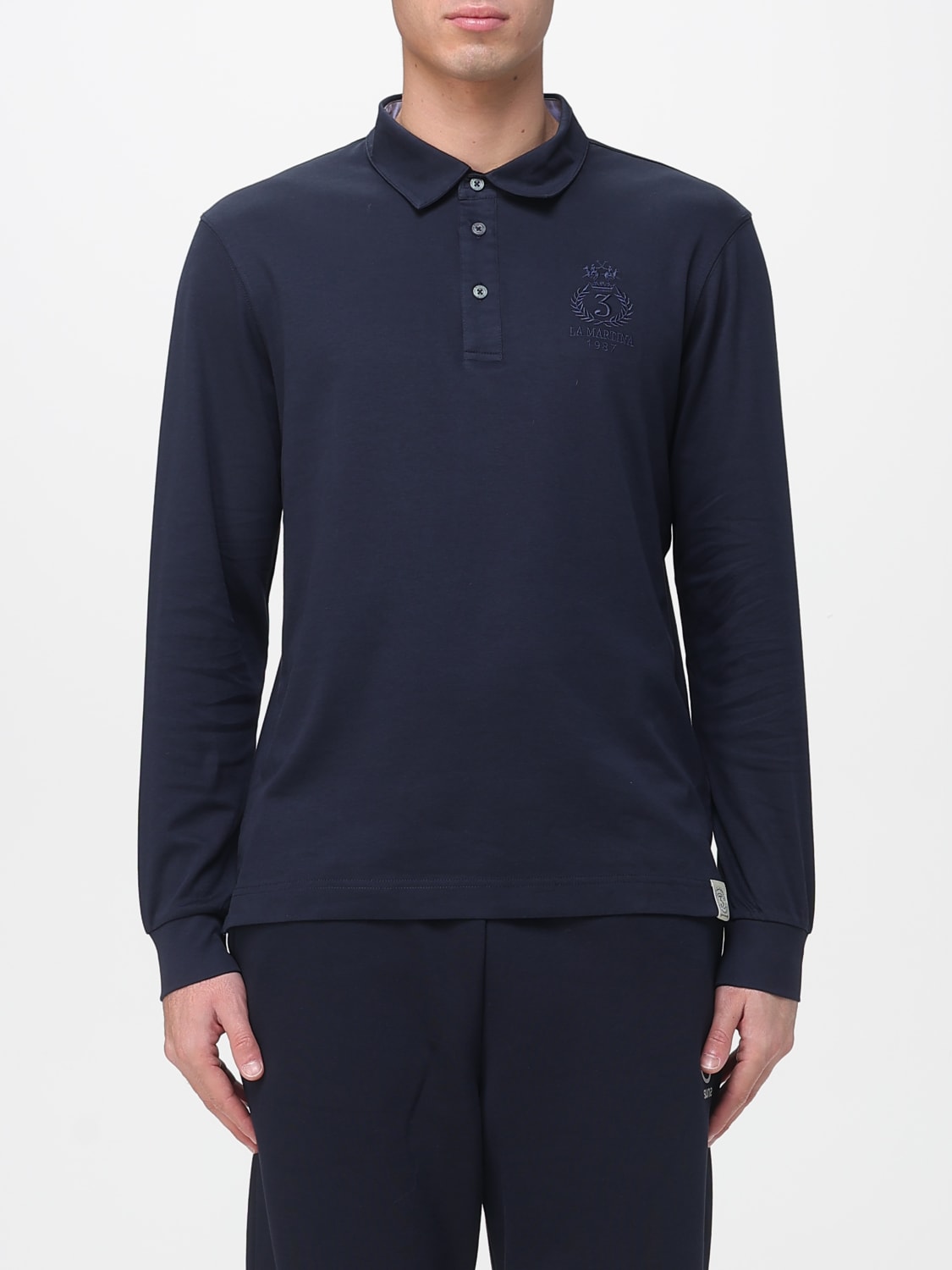 LA MARTINA T-SHIRT: T-shirt men La Martina, Blue - Img 1