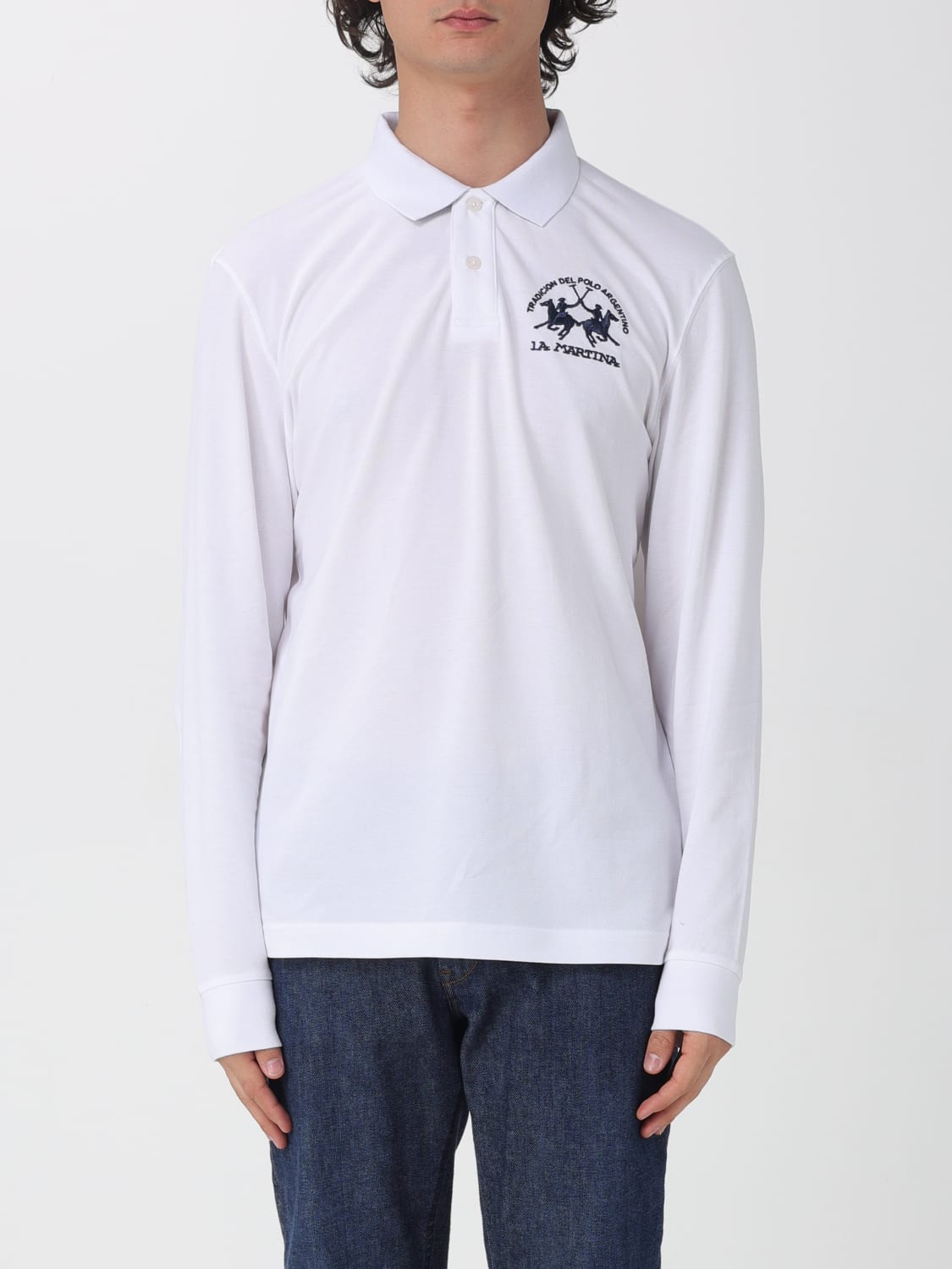 LA MARTINA POLO: Camiseta hombre La Martina, Blanco - Img 1