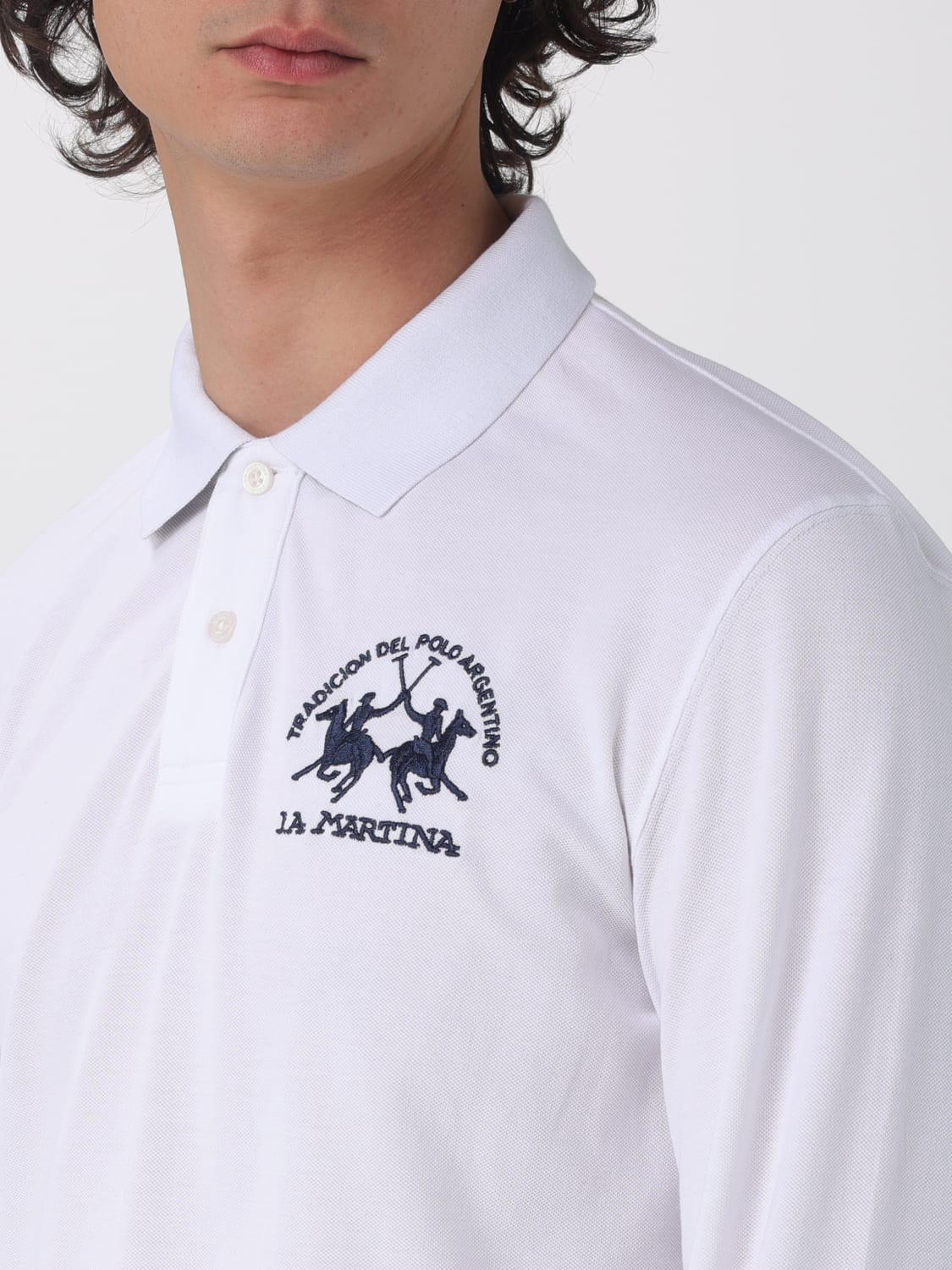 LA MARTINA POLO: Camiseta hombre La Martina, Blanco - Img 3