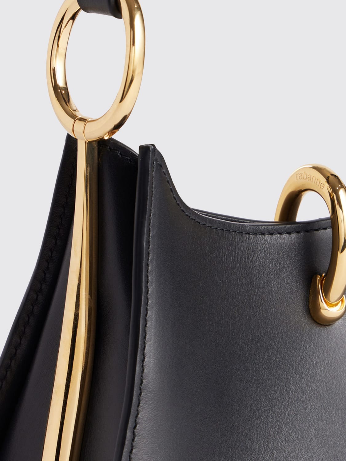 RABANNE 迷你包: 肩包 女士 Rabanne, 黑色 - Img 3