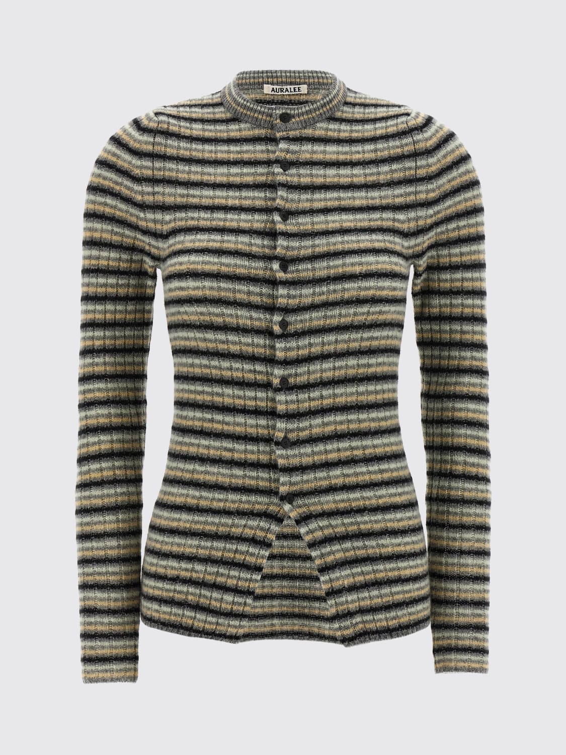 AURALEE SWEATER: Cardigan woman Auralee, Multicolor - Img 1