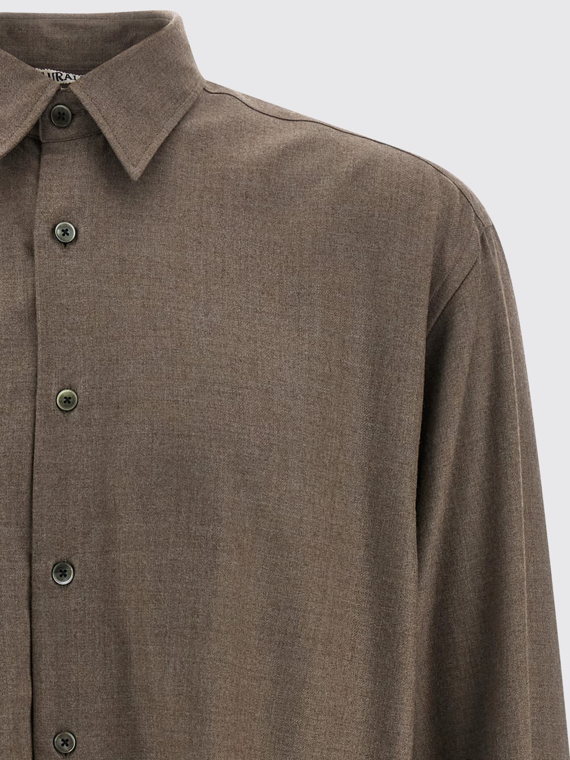 AURALEE HEMD: Hemd herren Auralee, Braun - Img 3