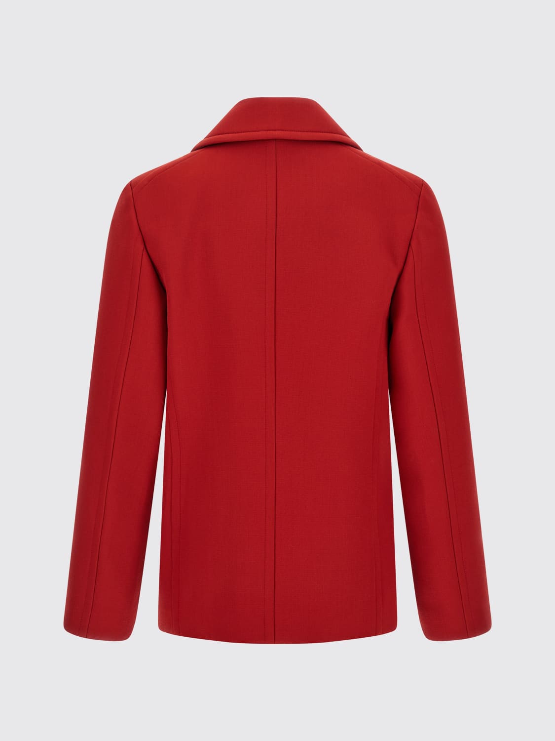 AURALEE COAT: Trench coat woman Auralee, Red - Img 3