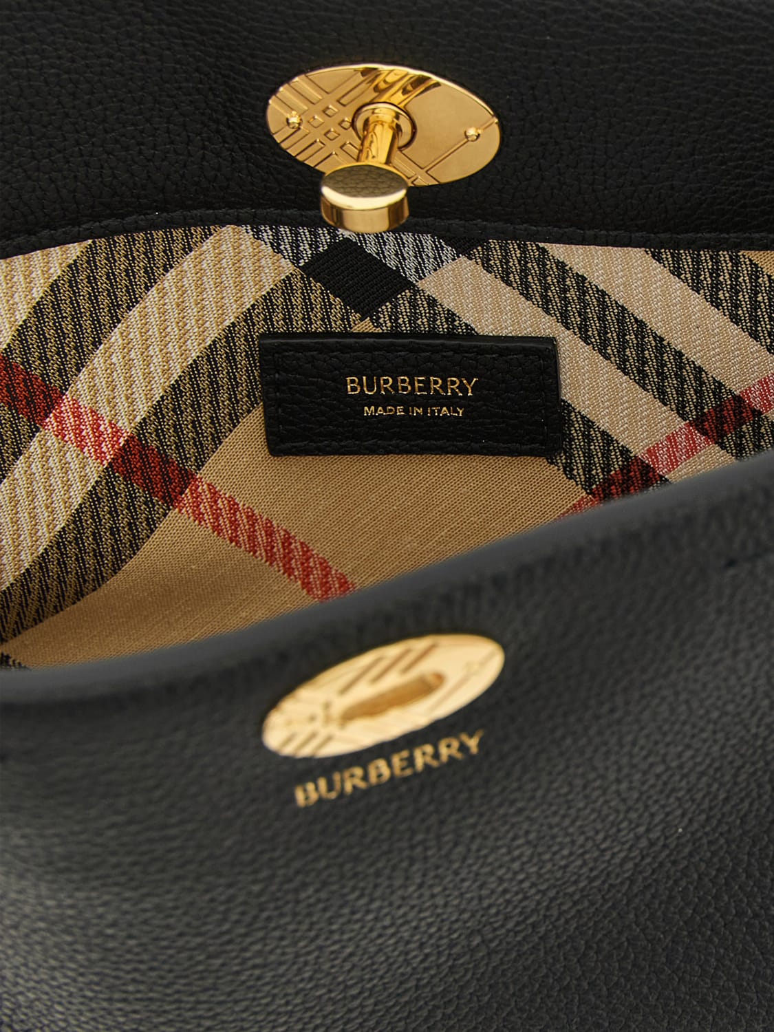 BURBERRY MINI SAC: Sac à main femme Burberry, Noir - Img 4