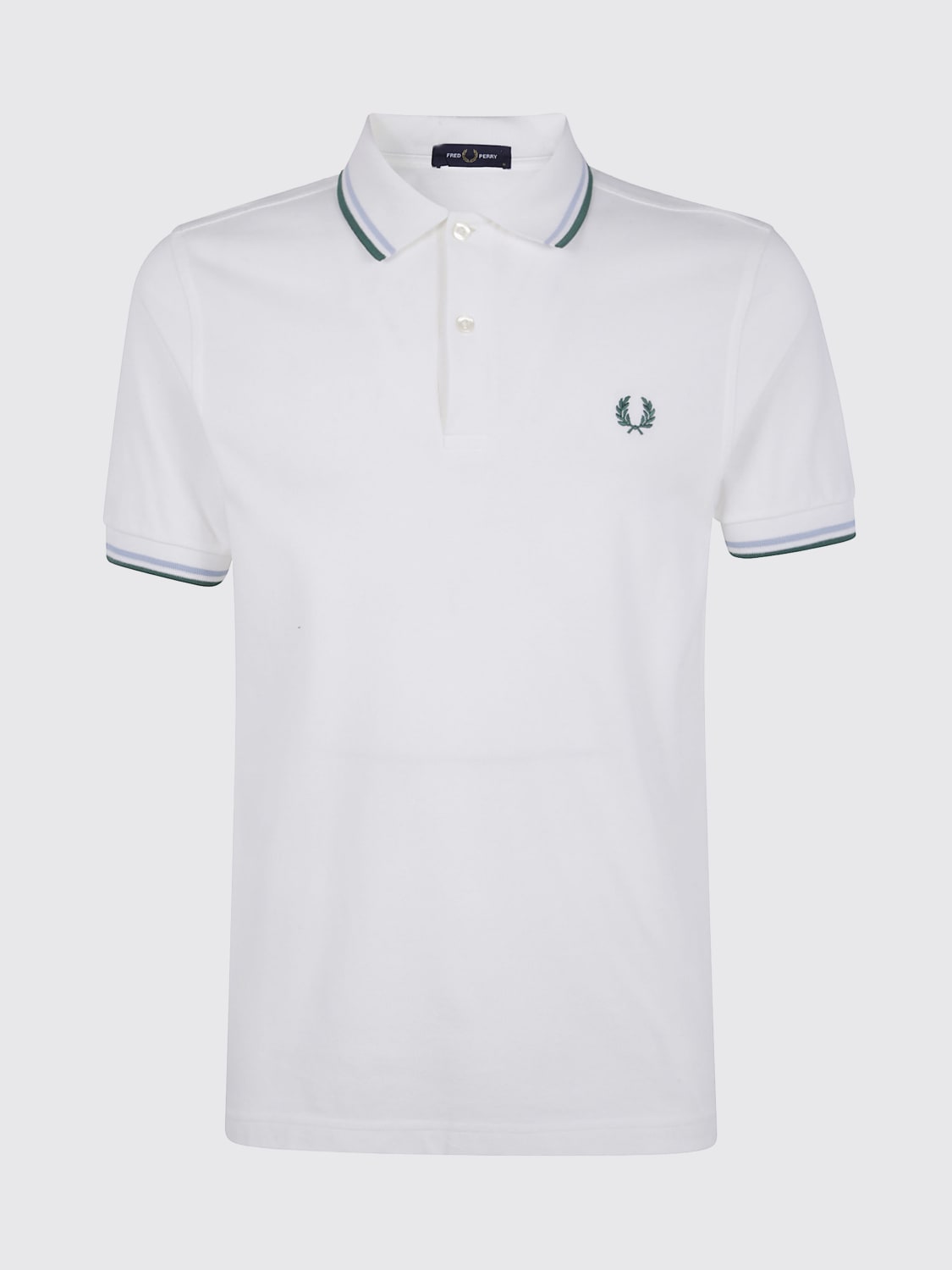 FRED PERRY POLO SHIRT: Polo shirt men Fred Perry, White - Img 1