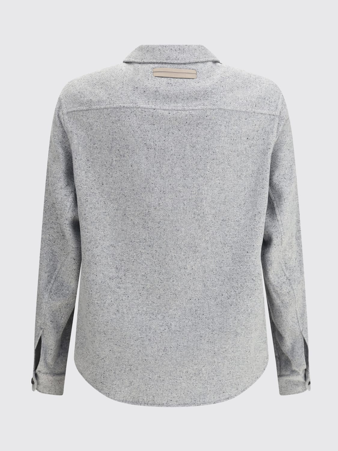ZEGNA JACKET: Shirt men Zegna, Grey - Img 2