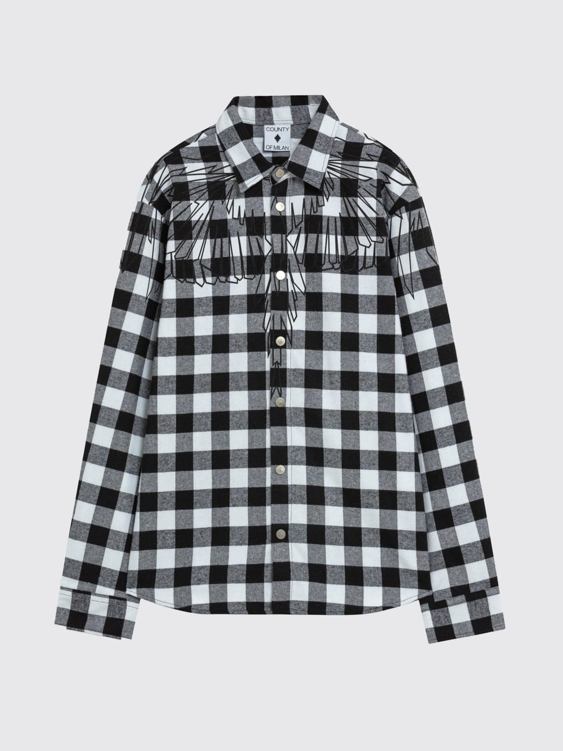 COUNTY OF MILAN CAMISA: Camisa hombre County Of Milan, Blanco - Img 1