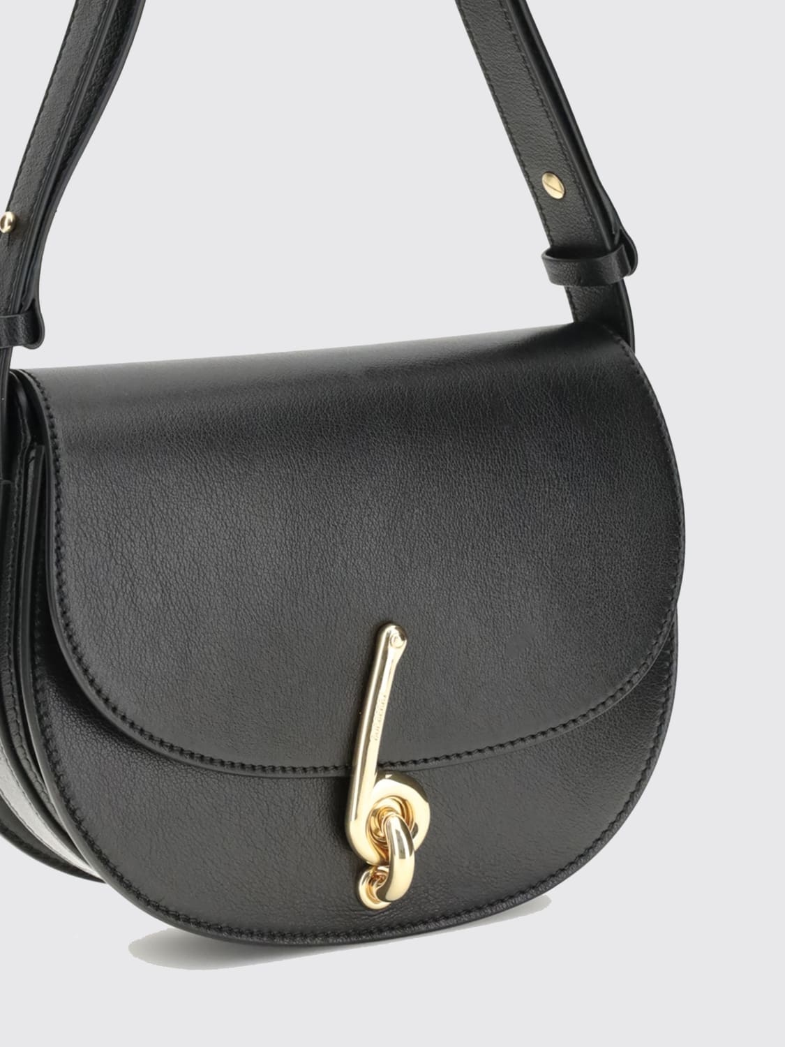 BURBERRY CROSSBODY BAG: Shoulder bag woman Burberry, Black - Img 3