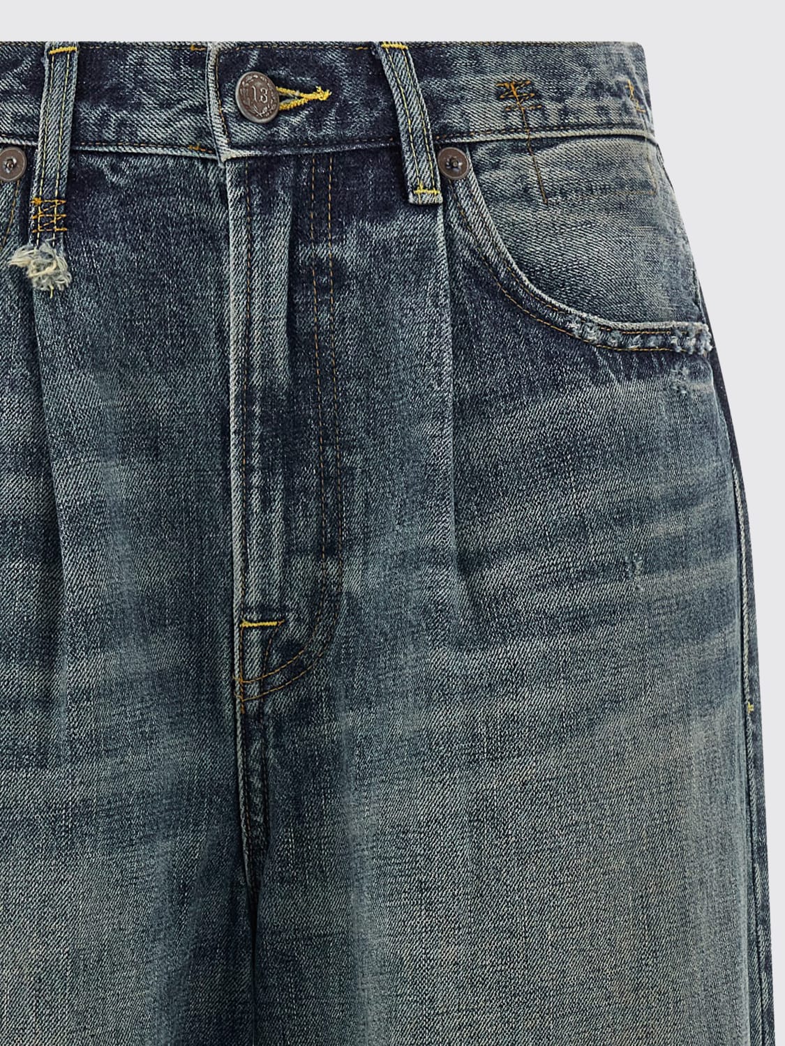 R13 VAQUEROS: Vaqueros mujer R13, Azul Oscuro - Img 3