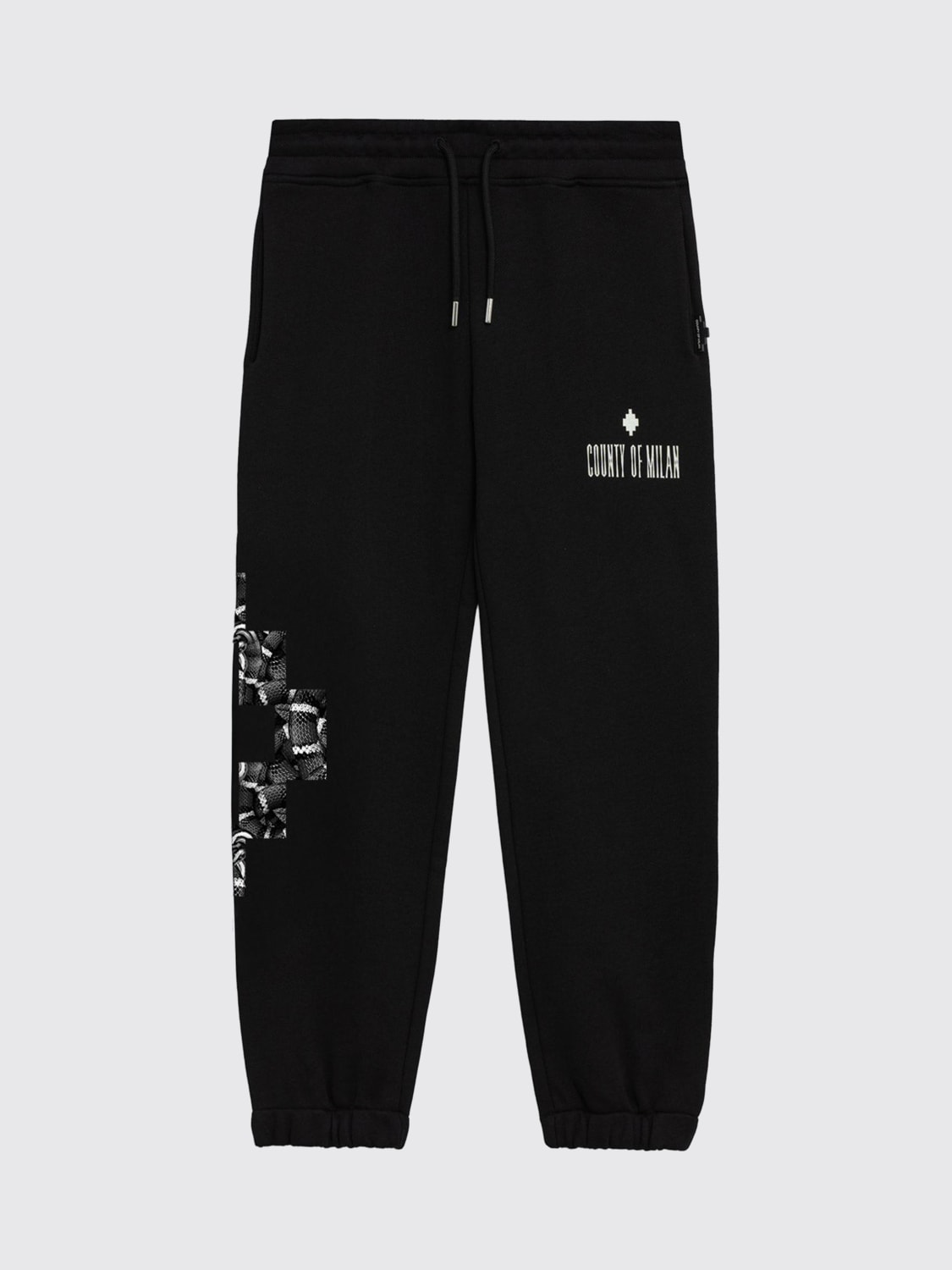 COUNTY OF MILAN PANTS: Pants men County Of Milan, Black - Img 3