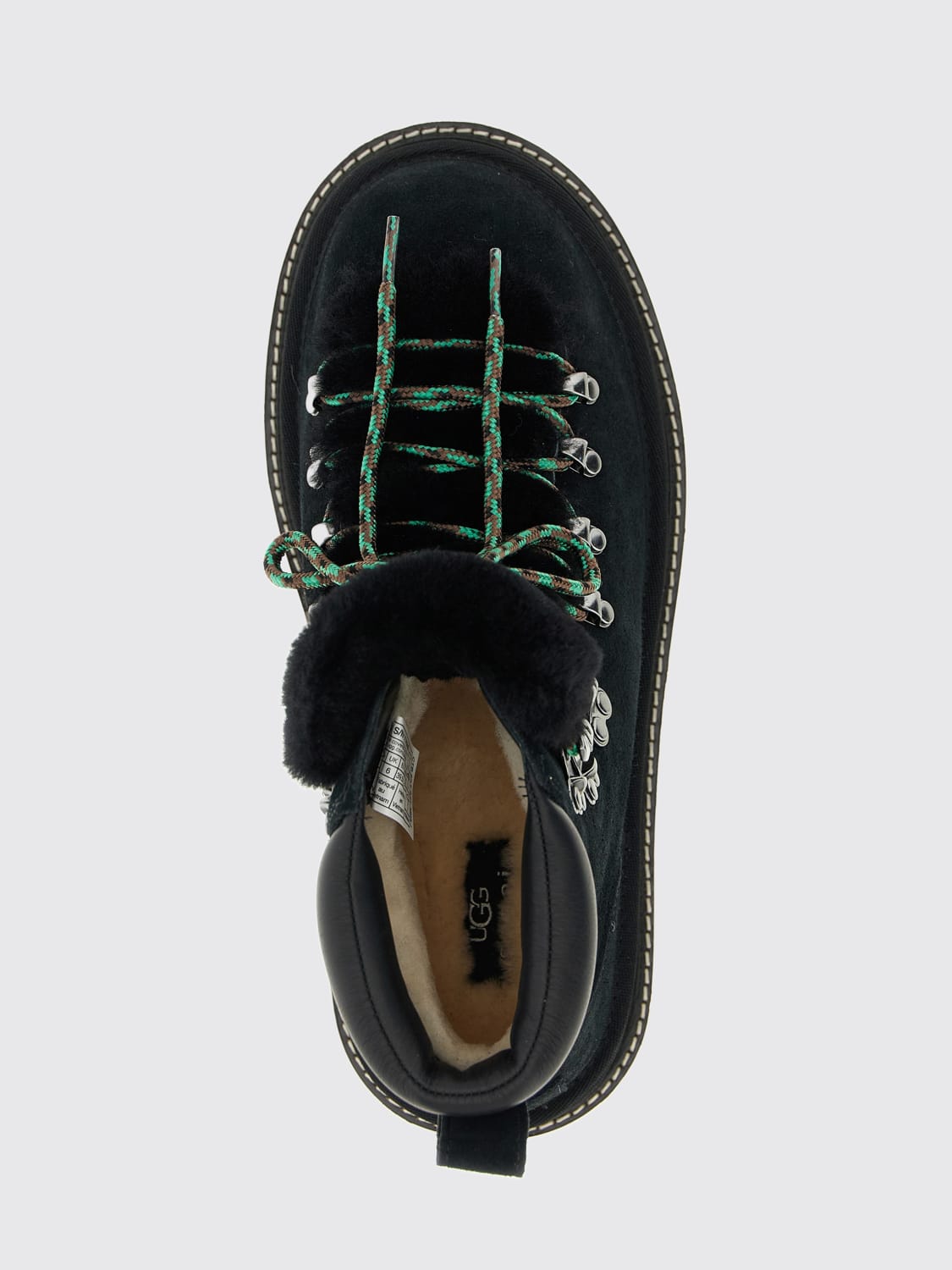 UGG BOOT: Shoes men UGG, Black - Img 4