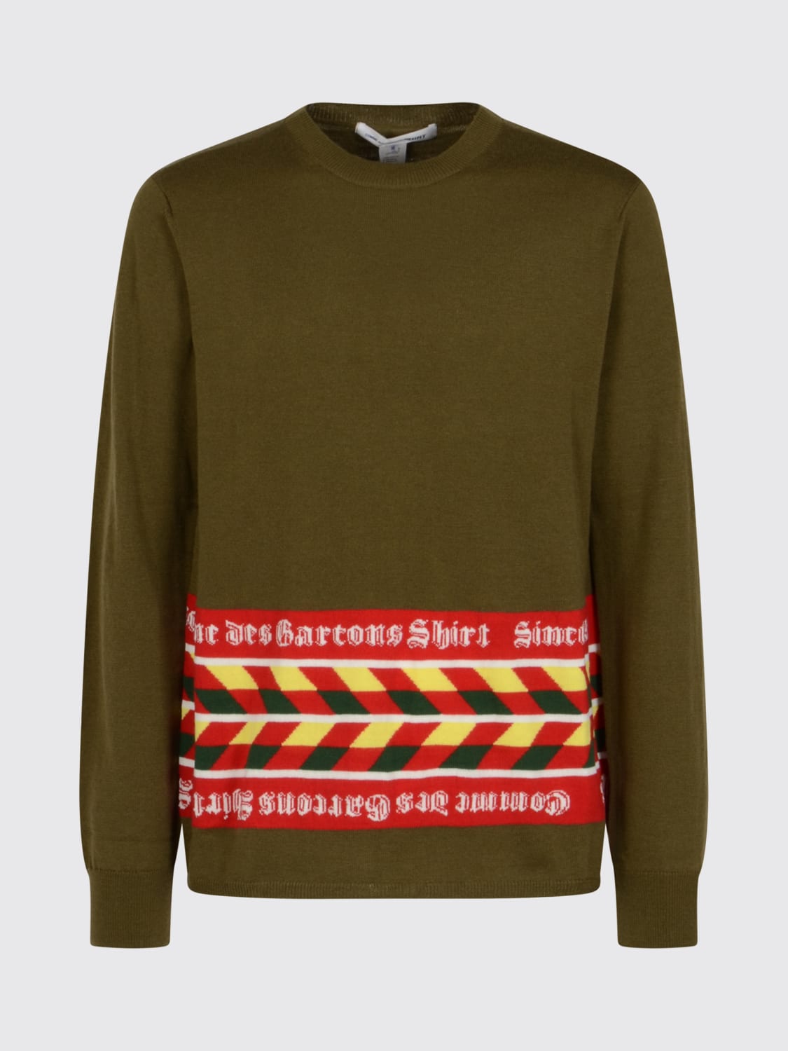 COMME DES GARÇONS SWEATER: Shirt men Comme Des Garçons, White - Img 1