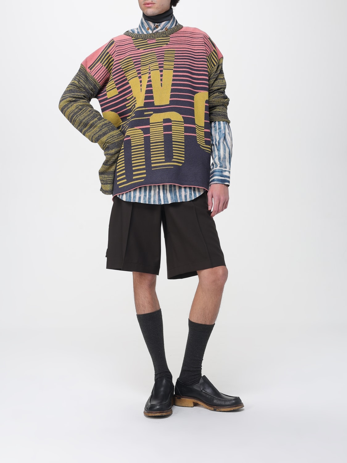VIVIENNE WESTWOOD SWEATER: Sweater men Vivienne Westwood, Multicolor - Img 2