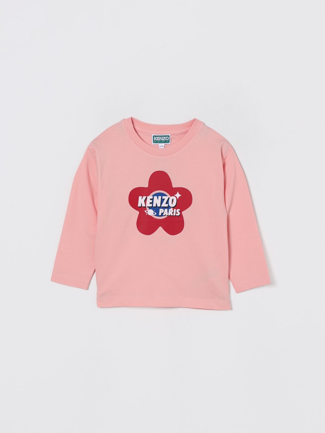KENZO KIDS T-SHIRT: Polo kinder Kenzo Kids, Pink - Img 1