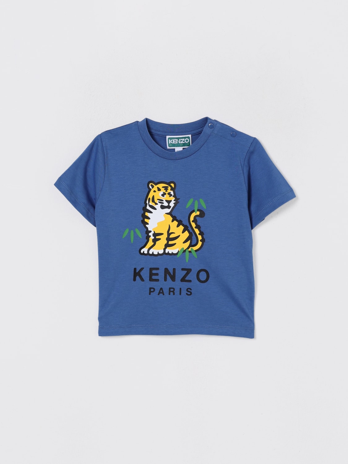 KENZO KIDS T-SHIRT: Polo kinder Kenzo Kids, Blau - Img 1