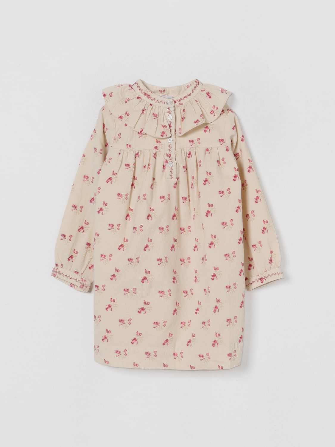 BONPOINT DRESS: Dress kids Bonpoint, Pink - Img 1