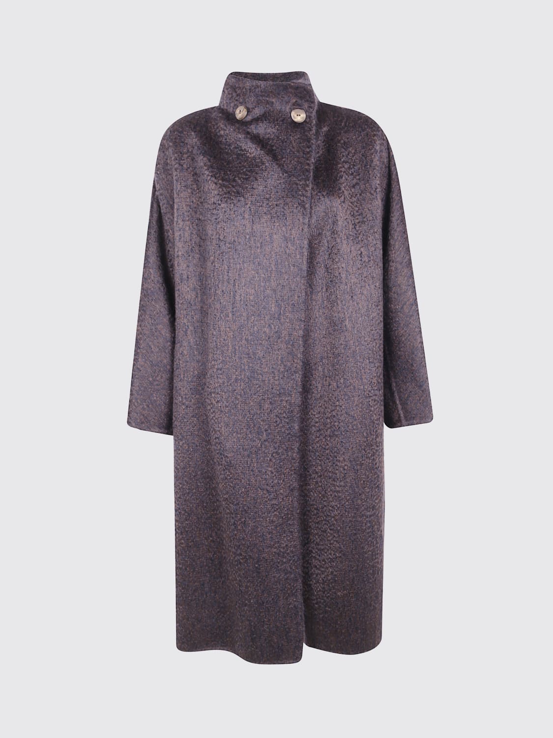 MAX MARA COAT: Coat woman Max Mara, Brown - Img 1