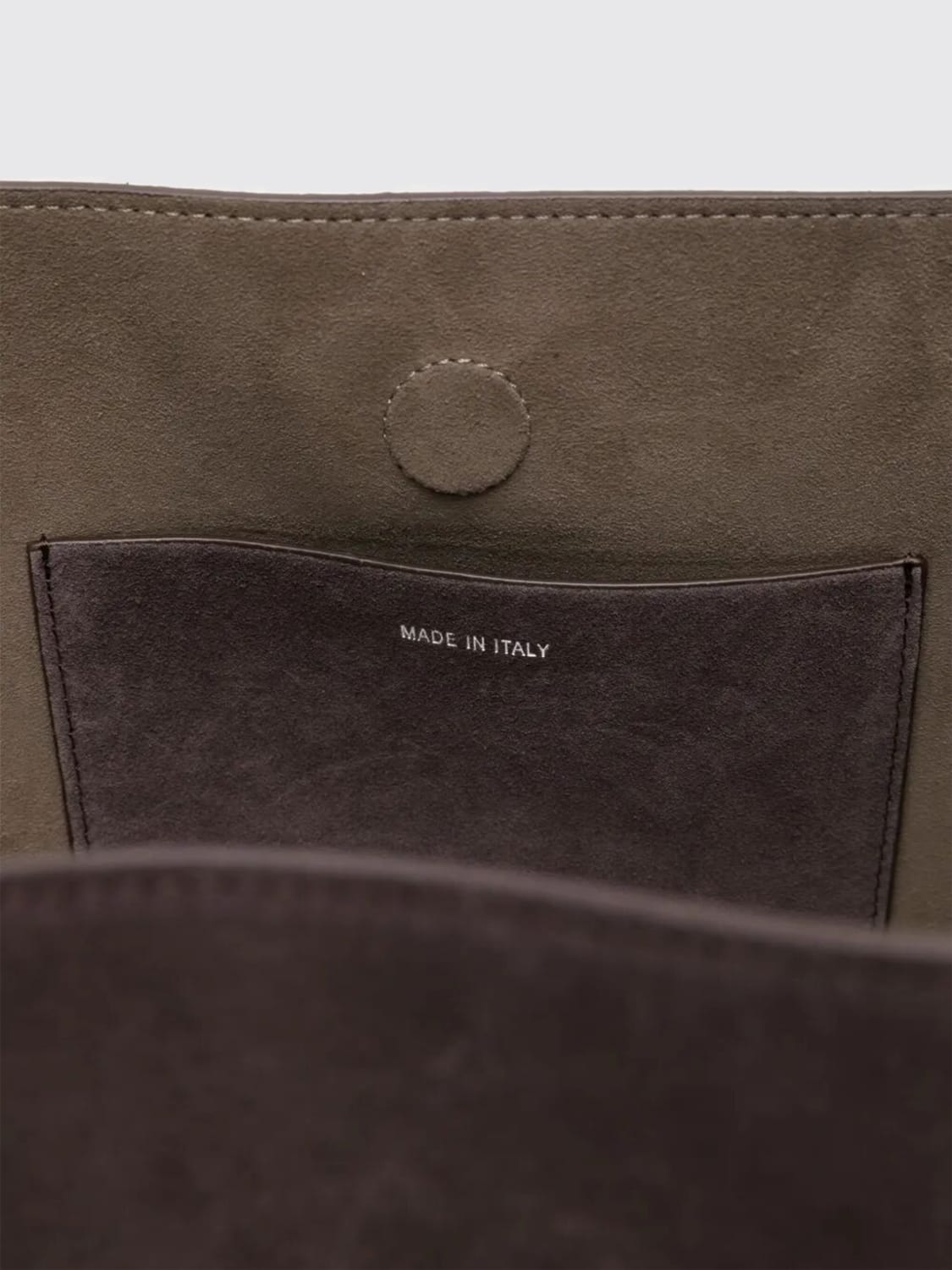 STUDIO NICHOLSON BORSA A SPALLA: Borsa a spalla in pelle di vitello Studio Nicholson, Marrone - Img 3