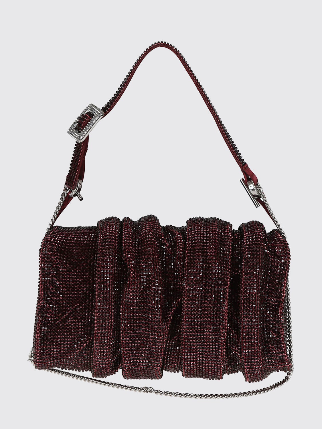 BENEDETTA BRUZZICHES SCHULTERTASCHE: Schultertasche damen Benedetta Bruzziches, Rot - Img 2