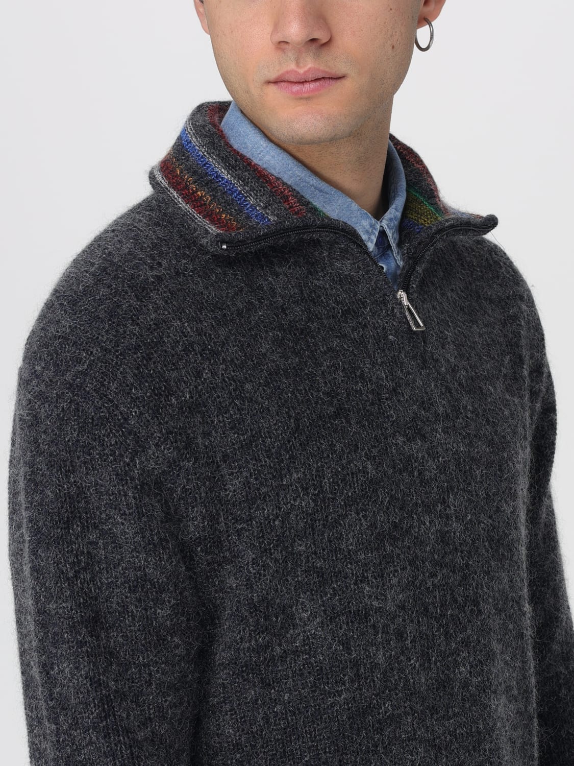 PAUL SMITH SWEATER: Sweater men Paul Smith, Grey - Img 3