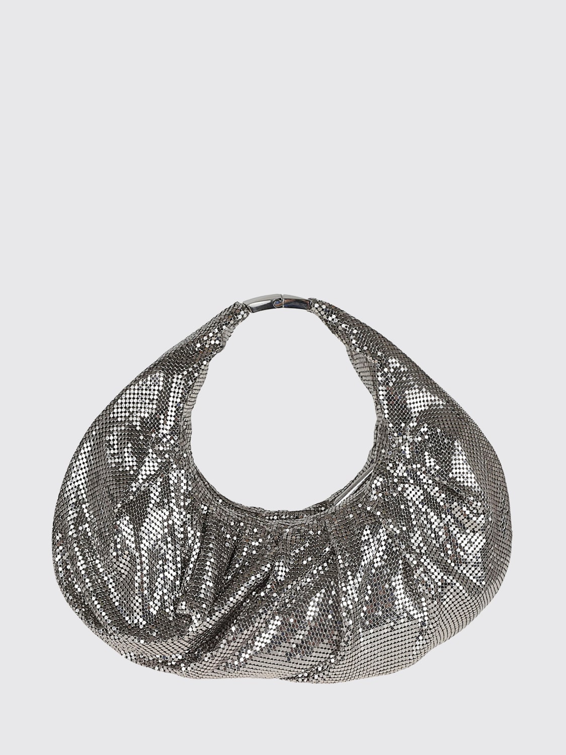 BENEDETTA BRUZZICHES SCHULTERTASCHE: Schultertasche damen Benedetta Bruzziches, Silber - Img 2