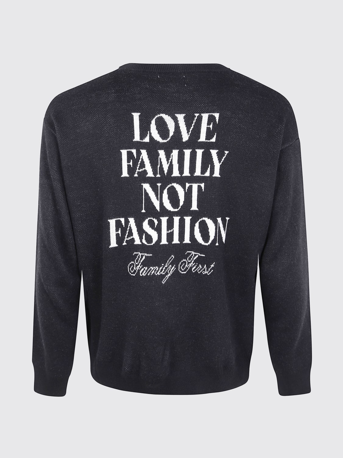 FAMILY FIRST SWEATER: Sweater men Family First, Black - Img 2
