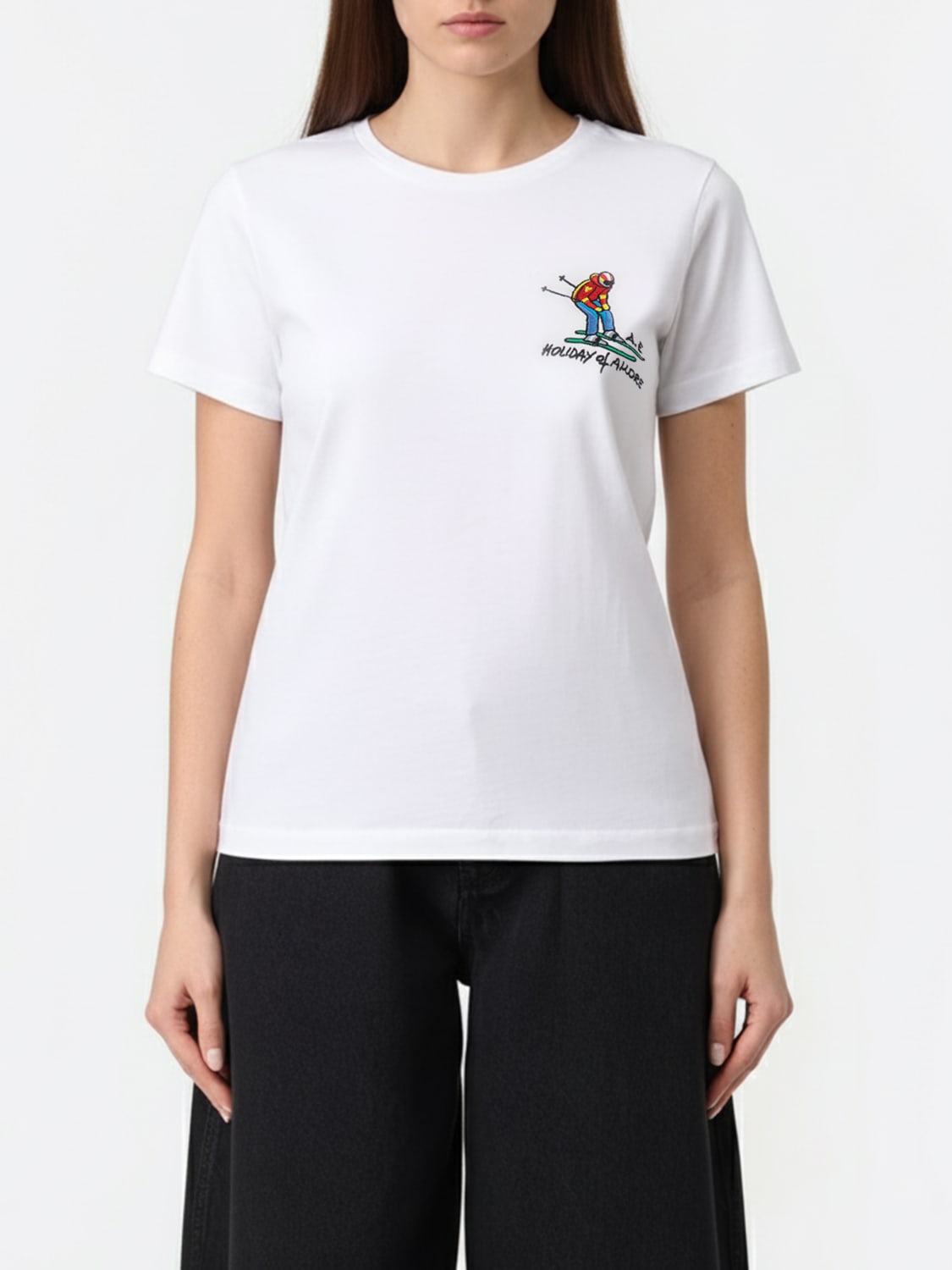 ALESSANDRO ENRIQUEZ T-SHIRT: T-shirt woman Alessandro Enriquez, White - Img 1