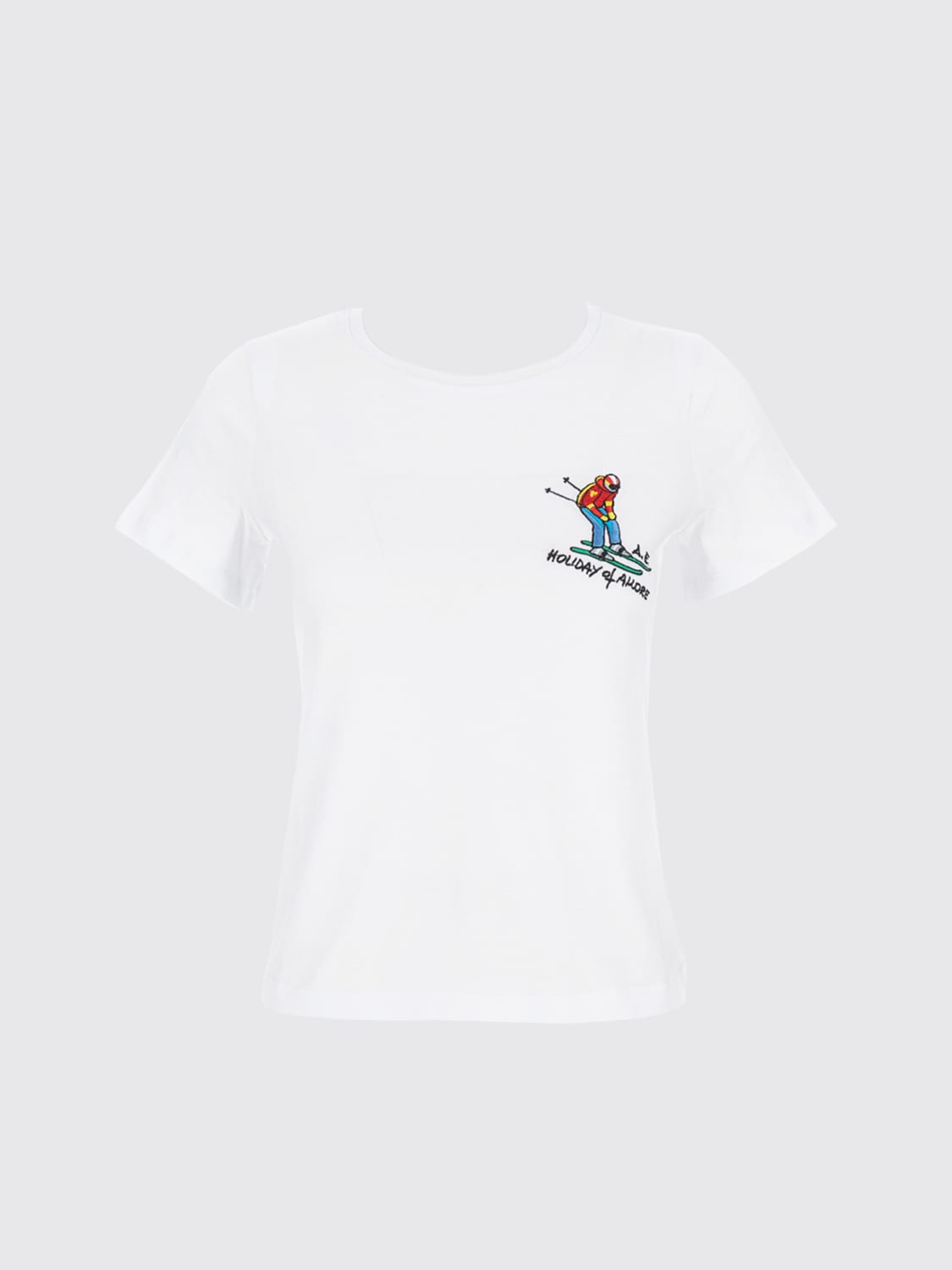 ALESSANDRO ENRIQUEZ T-SHIRT: T-shirt woman Alessandro Enriquez, White - Img 2