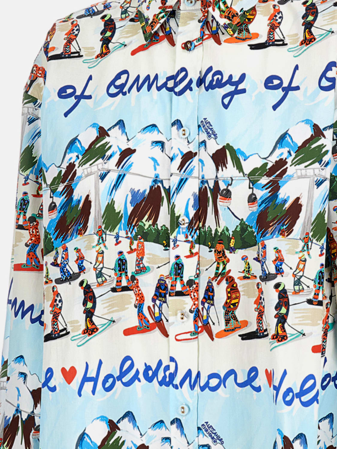 ALESSANDRO ENRIQUEZ HEMDBLUSE: Hemdbluse damen Alessandro Enriquez, Bunt - Img 4